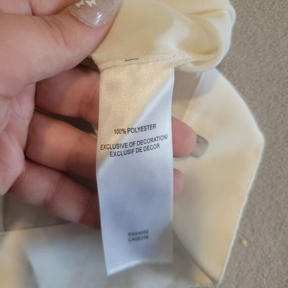 Robbi & Nikki Black and White Tank V Neck Top Size Xs - Picture 7 of 8